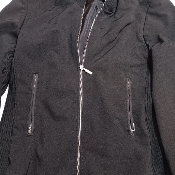 TAIFUN COLLECTION JACKET 92%POLYESTER 8%ELASTANE BLACK SIZE 10 - Picture 2 of 9
